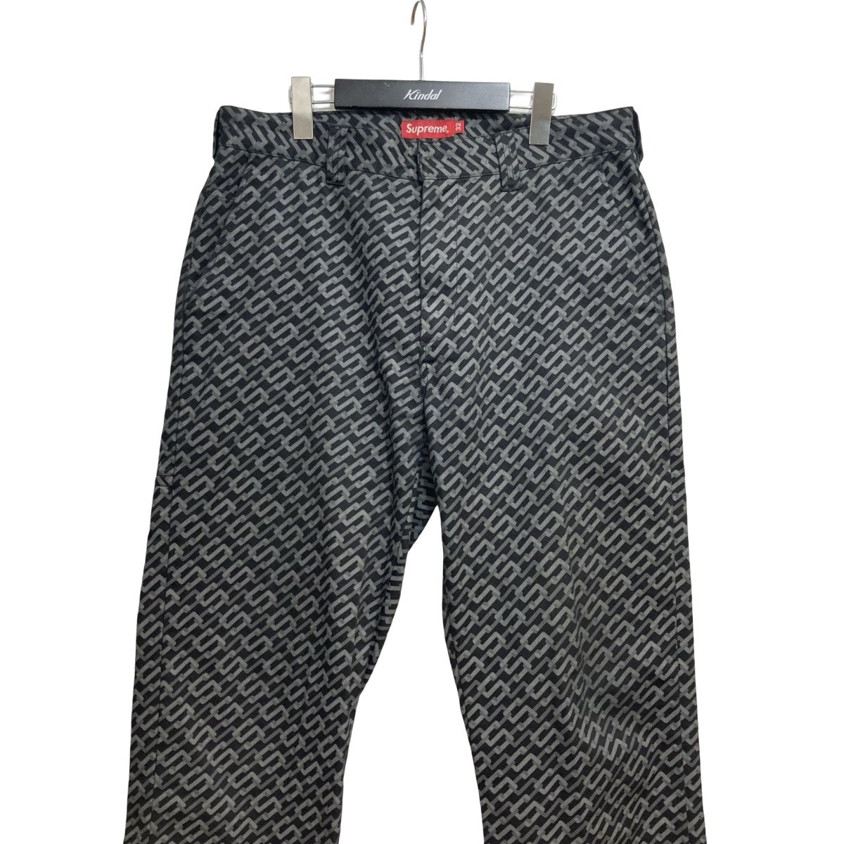 Supreme(シュプリーム) Work Pants Black Monogramワークパンツ ブラック サイズ 32｜【公式】カインドオルオンライン  ブランド古着・中古通販【kindal】