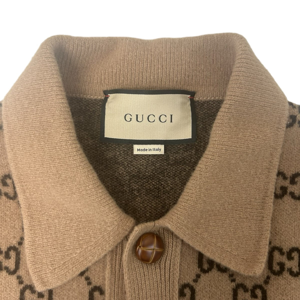 GUCCI(グッチ) カシミアブレンドニットカーディガン645234