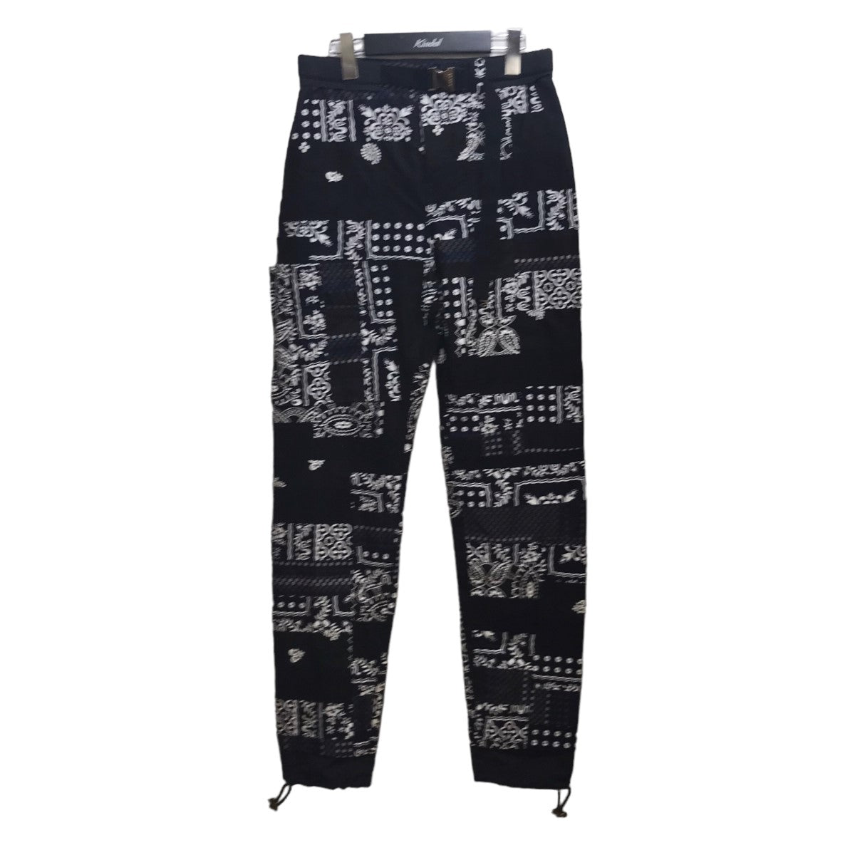 sacai(サカイ) 21SSHank Willis Thomas Archive Print Mix Pantsバンダナパッチワークパンツ21-02468M  21-02468M ネイビー サイズ 1｜【公式】カインドオルオンライン ブランド古着・中古通販【kindal】