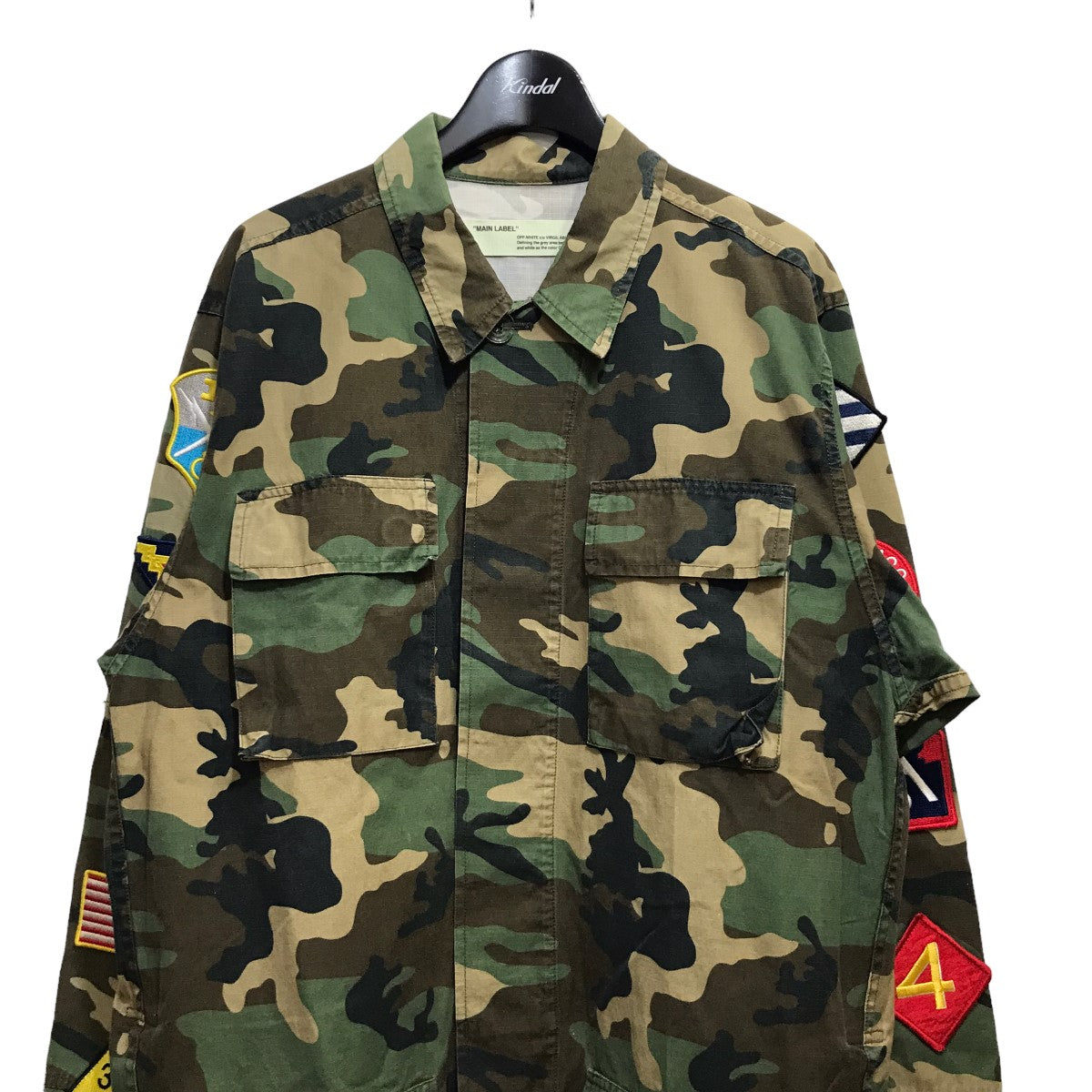 OFFWHITE(オフホワイト) 17AW Archive Field Jacket フィールドジャケット OMEA007F17039007 グリーン  サイズ S｜【公式】カインドオルオンライン ブランド古着・中古通販【kindal】