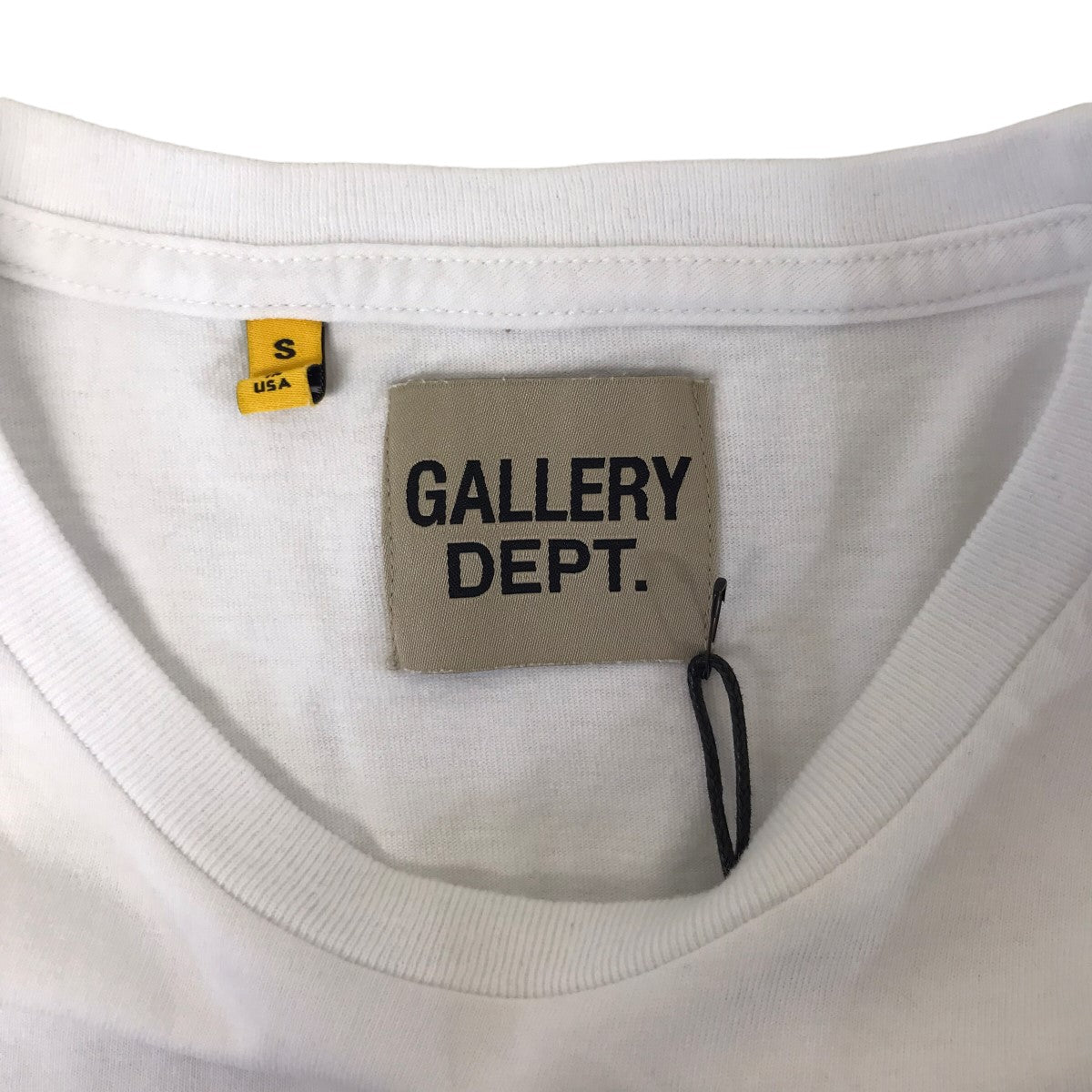 GALLERY DEPT(ギャラリーデプト) バックロゴTシャツ ホワイト サイズ S｜【公式】カインドオルオンライン  ブランド古着・中古通販【kindal】