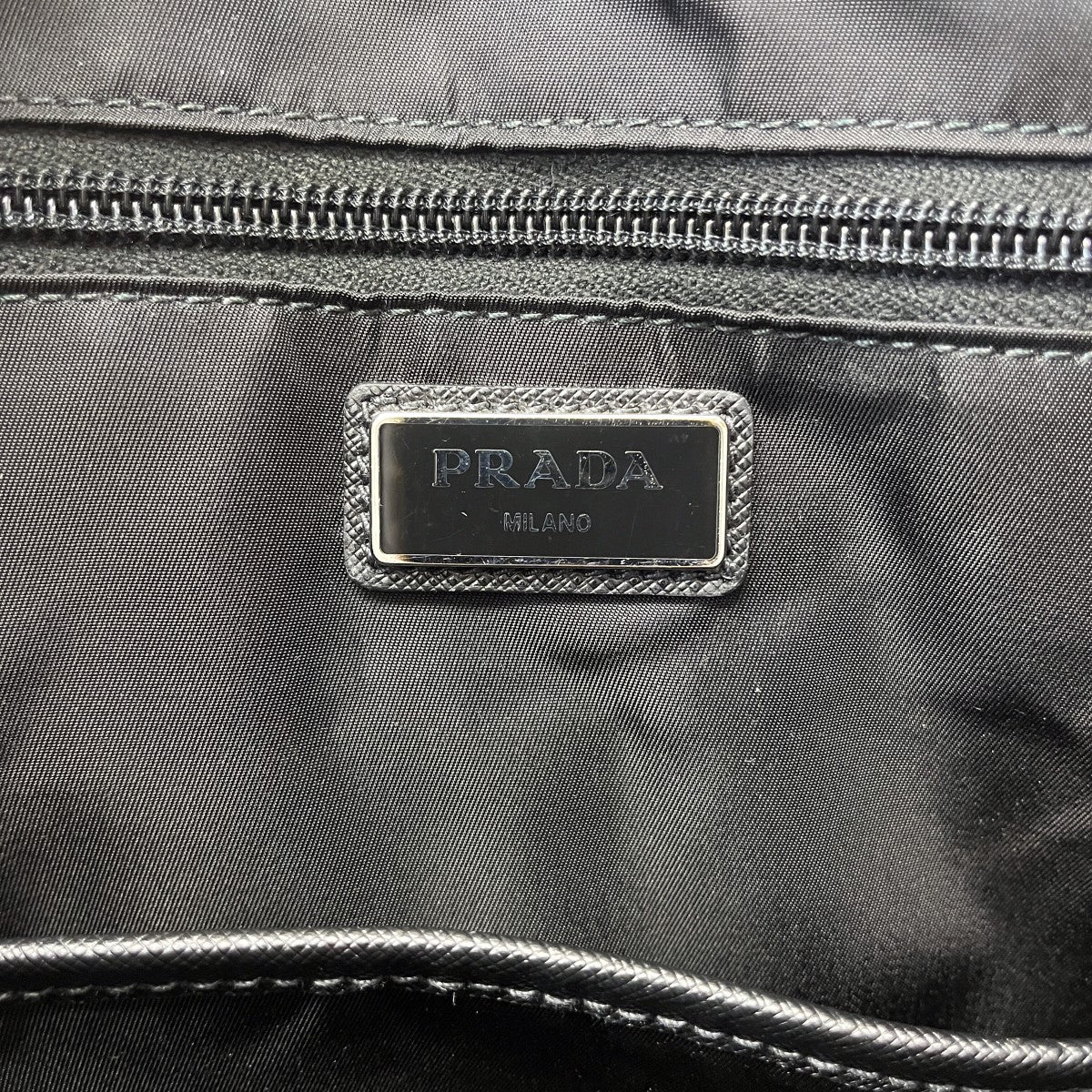 PRADA(プラダ) フランケンシュタインバックパック2VZ135 2VZ135 ブラック サイズ 16｜【公式】カインドオルオンライン  ブランド古着・中古通販【kindal】