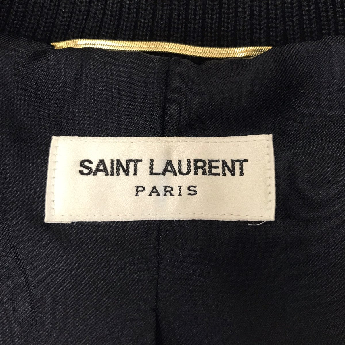 Saint Laurent Paris(サンローランパリ) 14SSブラッドラスタージャケット346533 346533 ブラック サイズ  36｜【公式】カインドオルオンライン ブランド古着・中古通販【kindal】