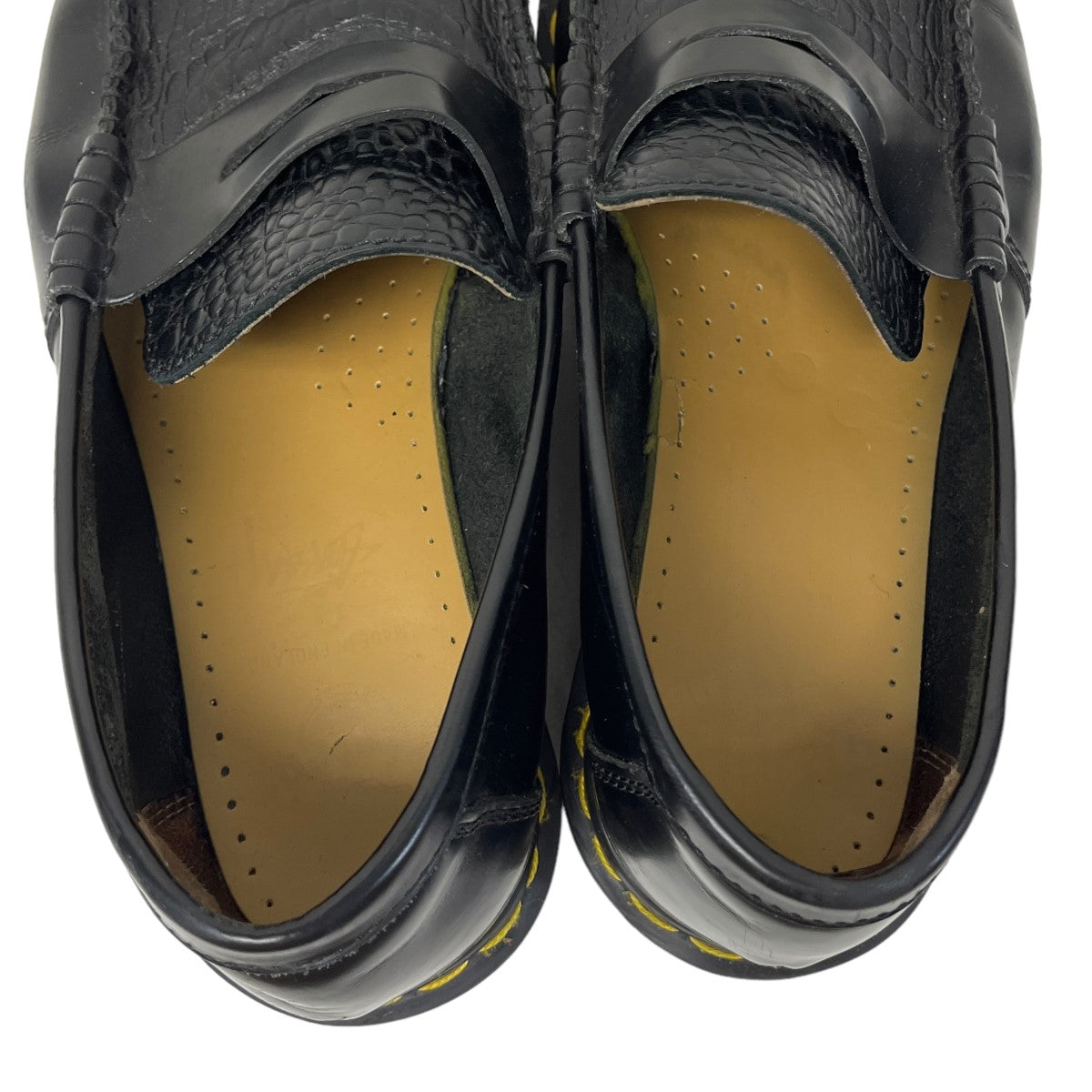 ステューシー×ドクターマーチンのPENTON ローファーです。 stussy×Dr．Martens シューズ 古着・中古アイテム