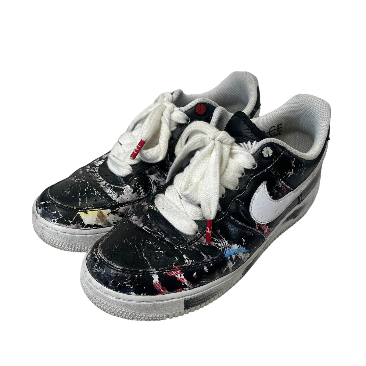 NIKE×PEACEMINUSONE Air Force 1 Low Para Noise Black ローカットスニーカー AQ3692-001  ブラック×ホワイト サイズ 27.5cm｜【公式】カインドオルオンライン ブランド古着・中古通販【kindal】