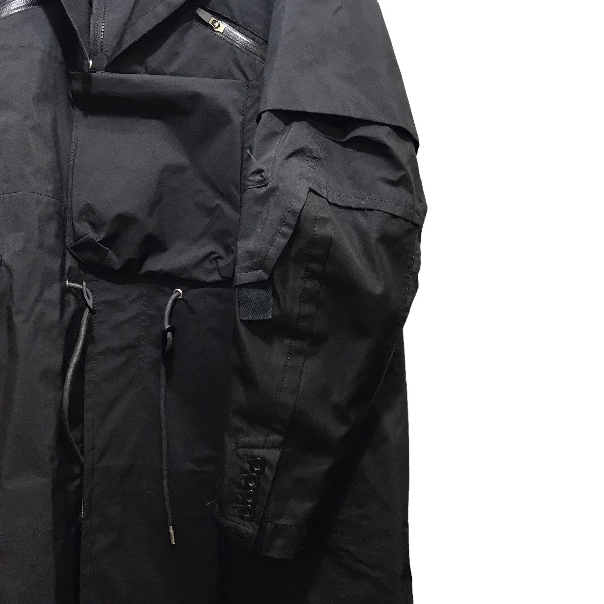 sacai×ACRONYM レイヤー 撥水 ドッキング トレンチコート22-02760M 22 