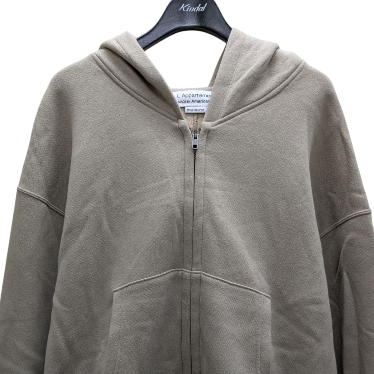 最終価格　L'Appartement Americana パーカー AMERICANA/アメリカーナ】 WIDE FULLZIP HOODIE（パーカー）｜L