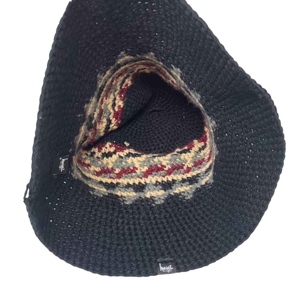 stussy(ステューシー) 2022AW FAIRISLE BUCKET HAT ニットバケットハット