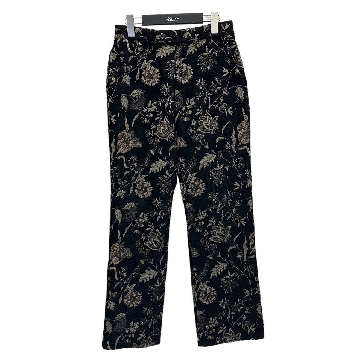 ボタニカル柄ジャガードパンツ