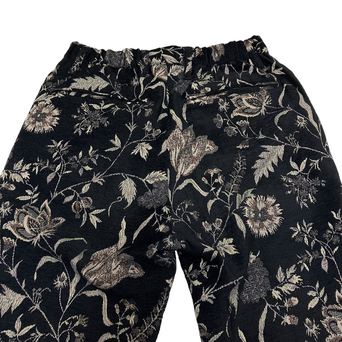 ボタニカル柄ジャガードパンツ