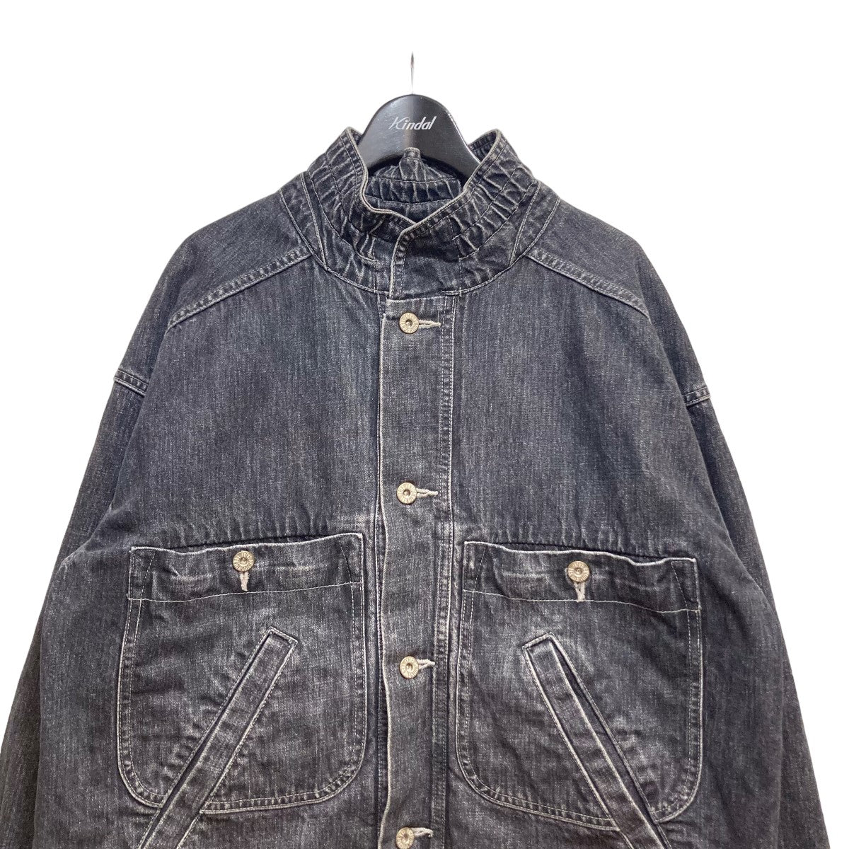 TENDERLOIN(テンダーロイン) DENIM JKT WASH BLACKデニムジャケット ブラック×グレー サイズ  M｜【公式】カインドオルオンライン ブランド古着・中古通販【kindal】