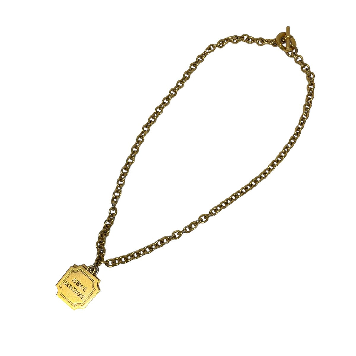 セリーヌのAVENUE MONTAIGNE 38 チェーンネックレスです。 CELINE アクセサリー 古着・中古アイテム
