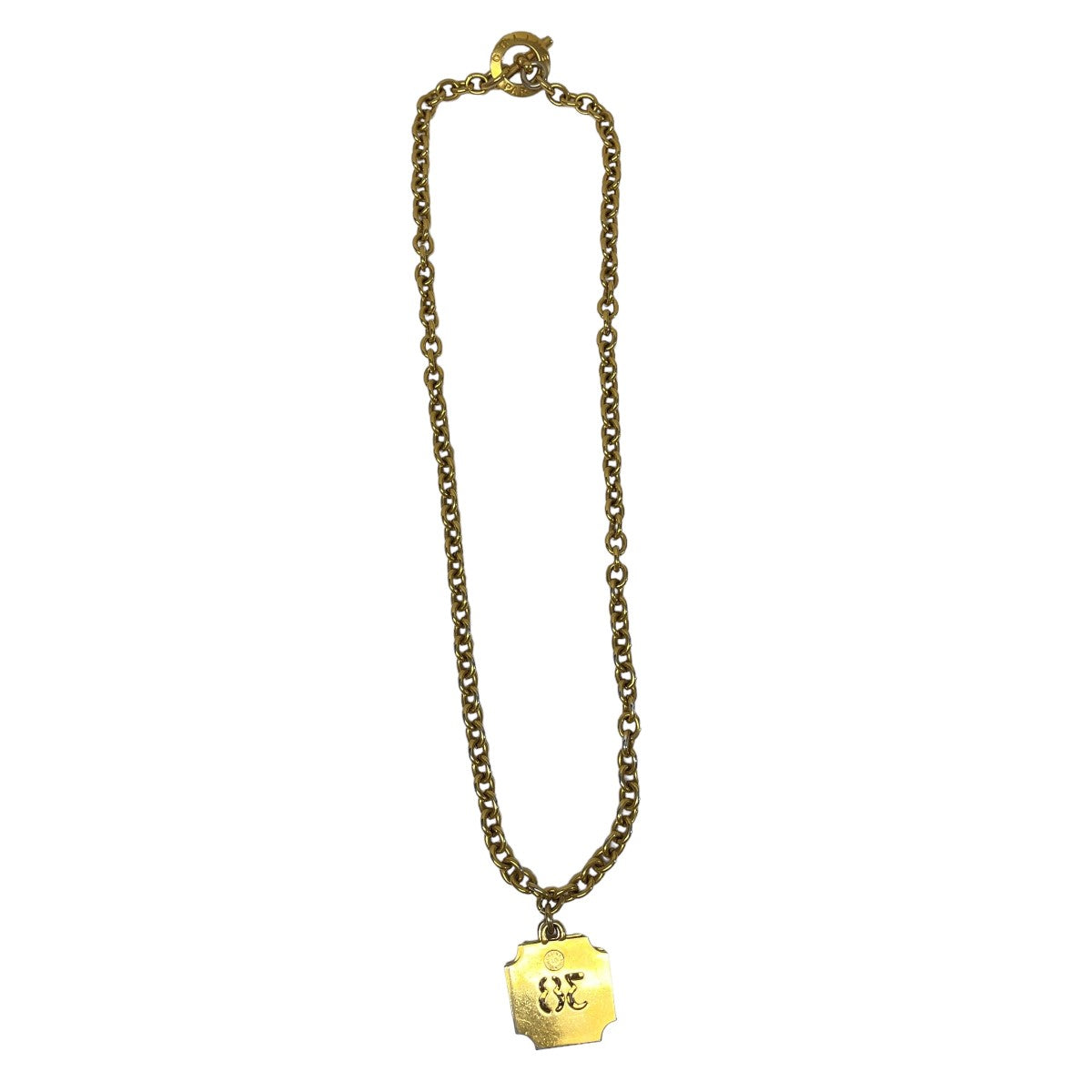 セリーヌのAVENUE MONTAIGNE 38 チェーンネックレスです。 CELINE アクセサリー 古着・中古アイテム