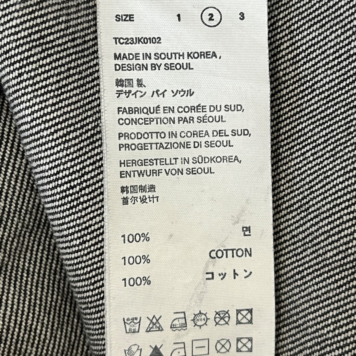 THUG CLUB(サグクラブ) TRIBAL DENIM JACKET トライバルデニム