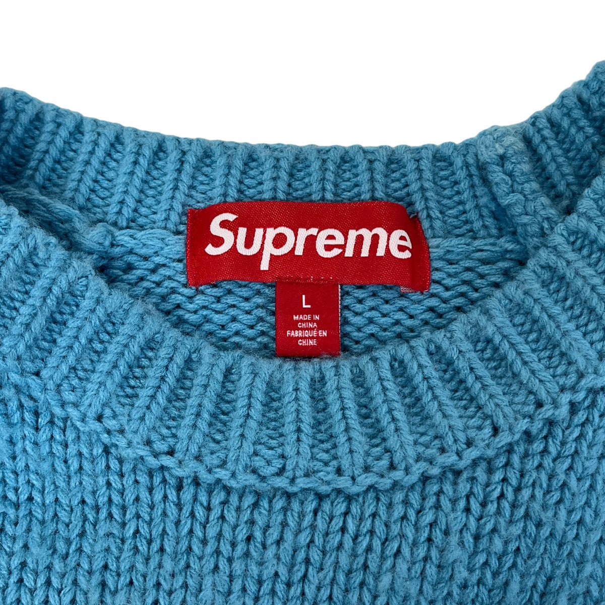 Supreme(シュプリーム) 24SSStars Sweaterスターニットセーター スカイブルー×ブラウン サイズ  L｜【公式】カインドオルオンライン ブランド古着・中古通販【kindal】