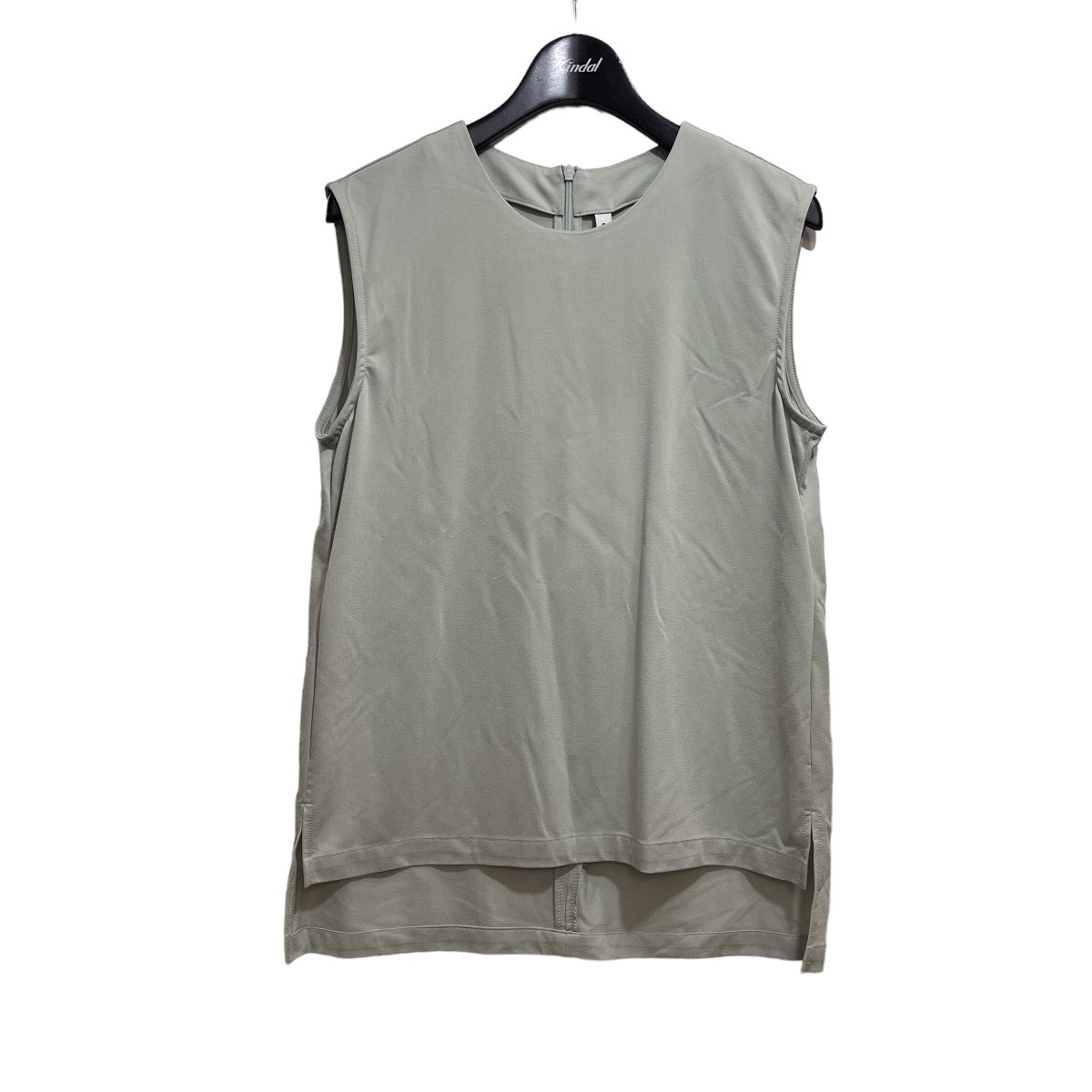 Cupro jersey sleeveless top ノースリーブトップ