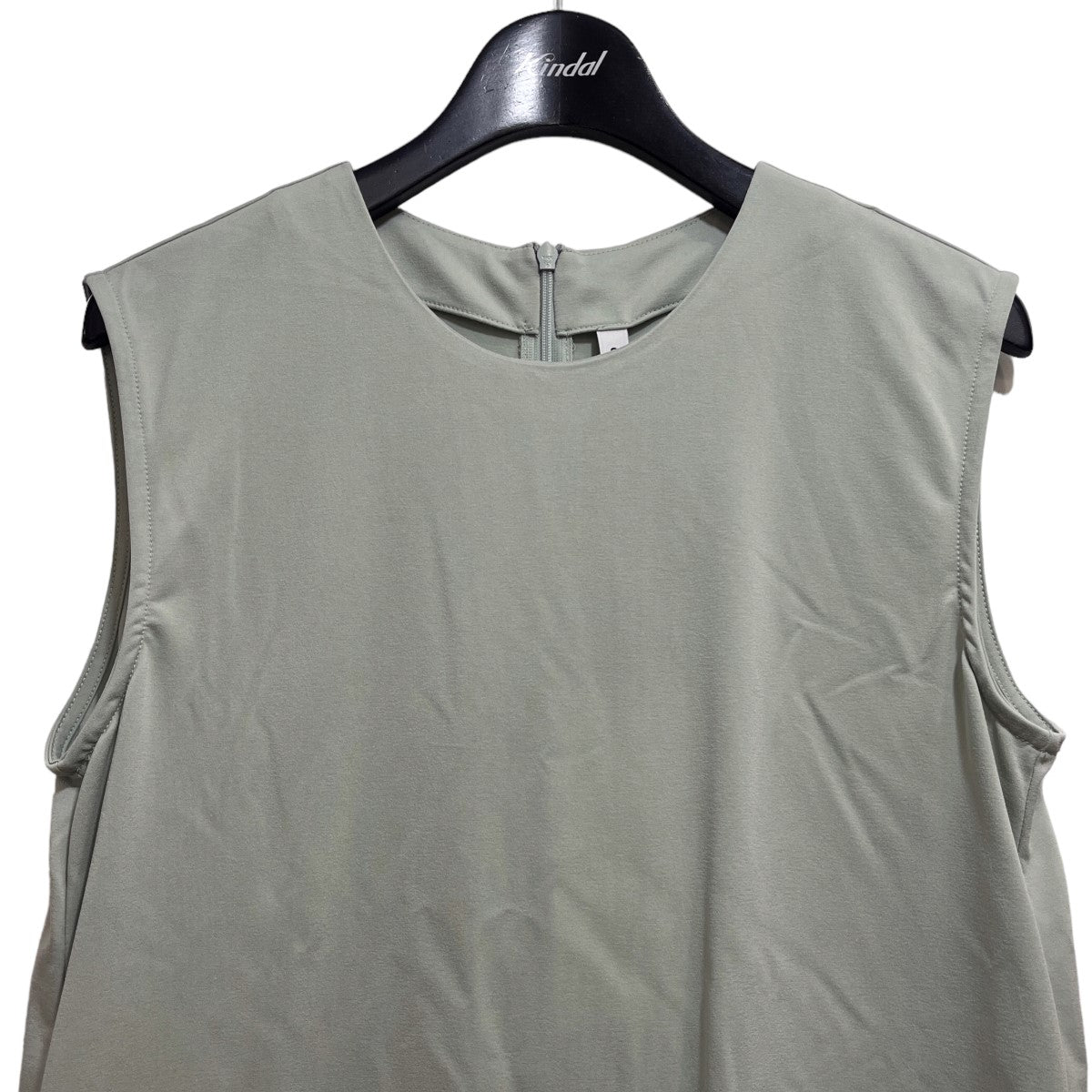 Cupro jersey sleeveless top ノースリーブトップ