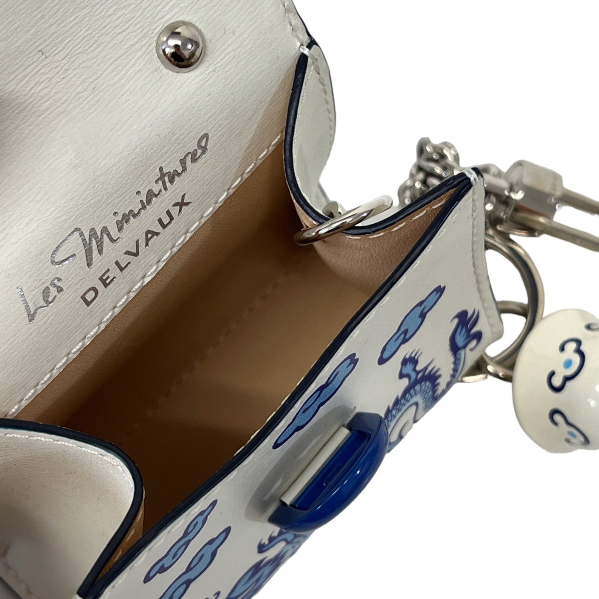 デルヴォーのブリヨンミニチャームです。 DELVAUX アクセサリー 古着・中古アイテム