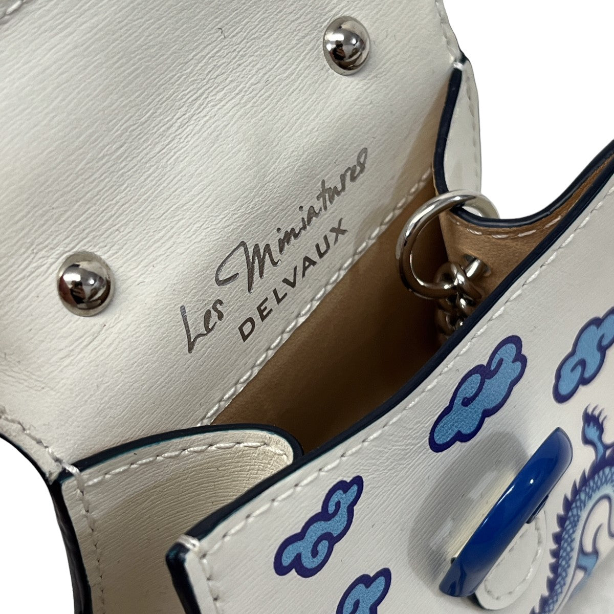デルヴォーのブリヨンミニチャームです。 DELVAUX アクセサリー 古着・中古アイテム