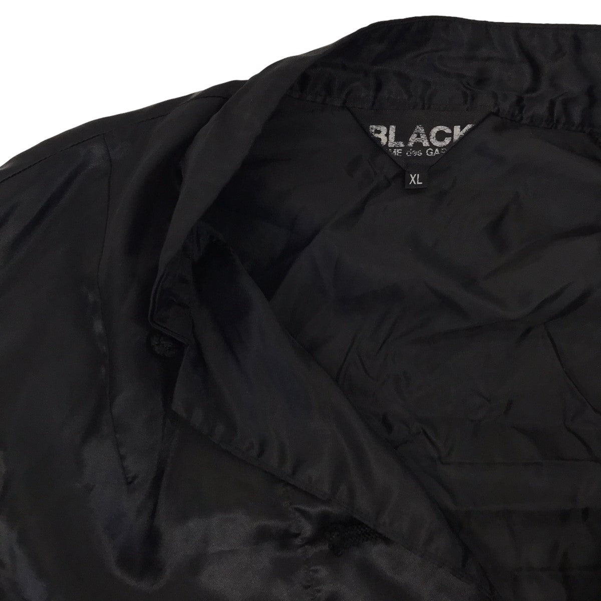 BLACK COMME des GARCONS(ブラックコムデギャルソン) チャイナシャツ SZ-J028 ブラック サイズ  XL｜【公式】カインドオルオンライン ブランド古着・中古通販【kindal】