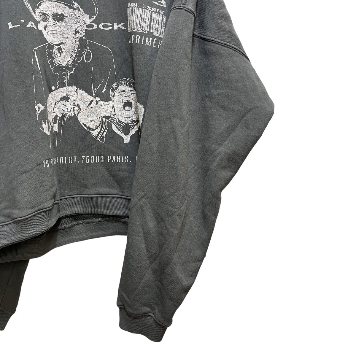 アンファン リッシュ デプリメの23SS プリントスウェットです。 enfants riches deprimes トップス 古着・中古アイテム