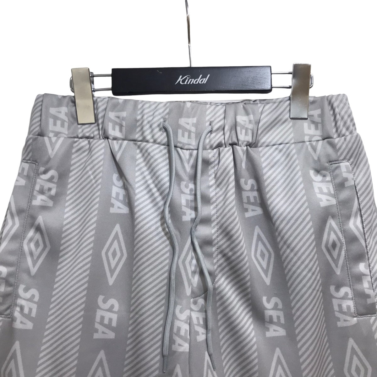 WIND AND SEA×UMBRO ハーフパンツ WDS-C-UMB-23-Q3-07 グレー
