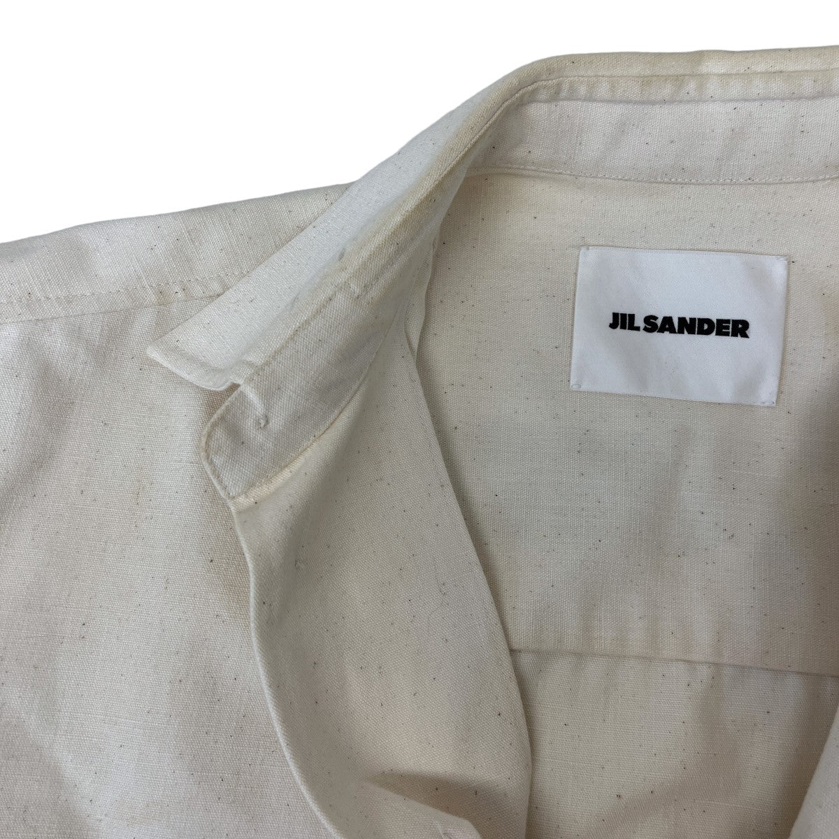 JIL SANDER(ジルサンダー) MALFILE SELVEDGE CANVAS バックロゴ