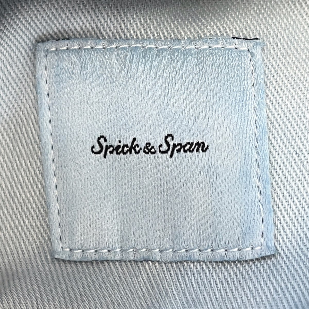 Spick and Span S．Shiori*S デニムサロオーバーオール 古着・中古-5枚目のアイテム画像