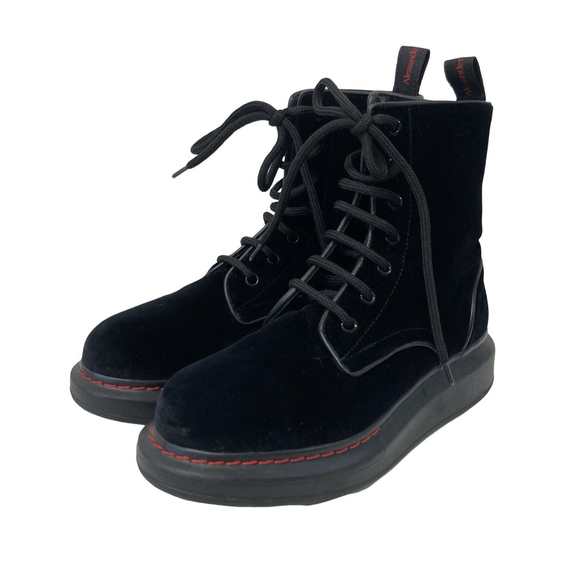 Hybrid Lace Up Boot Velvetスウェードブーツ586395