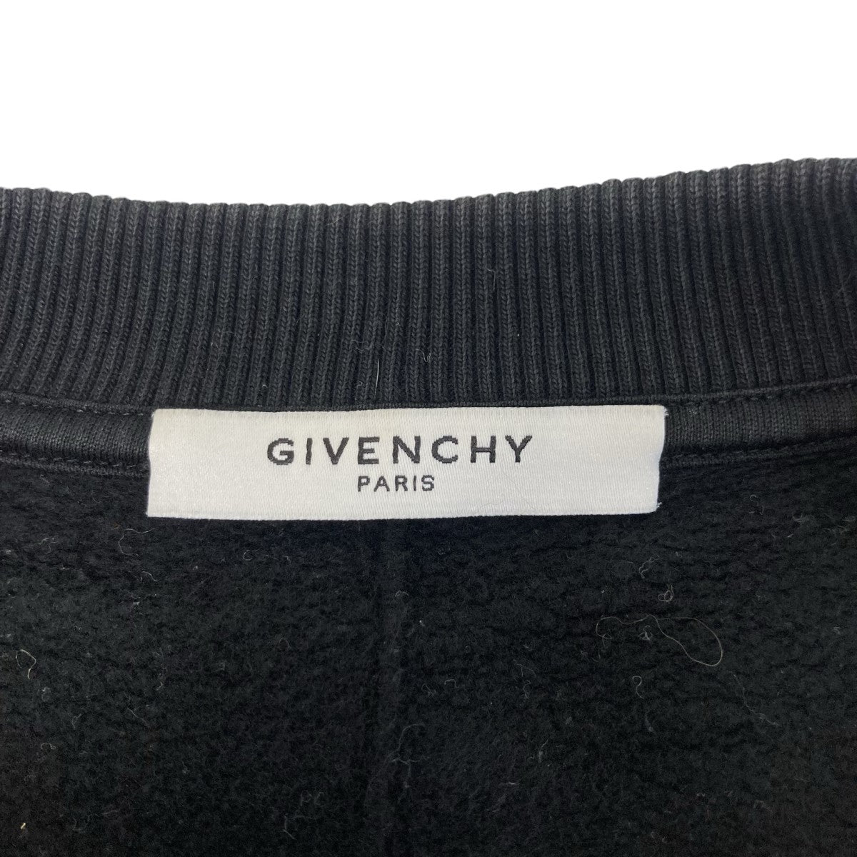 GIVENCHY(ジバンシィ) ロットワイラープリントスウェット14X 7712 498 14X 7712 498 ブラック サイズ  XS｜【公式】カインドオルオンライン ブランド古着・中古通販【kindal】