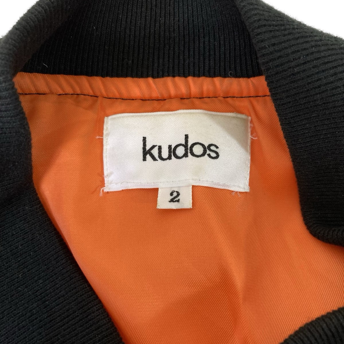 パリコレクション kudos(クードス) 21SSKJ21XX01 MA-1ボンバー SHOULDER BIG ジャケット・アウター