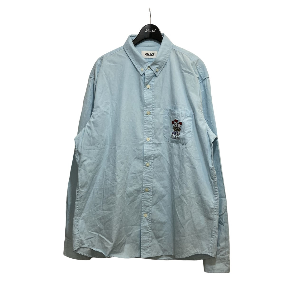 PALACE ICH BUN SHIRTエンブロイダリーシャツ 古着・中古-1枚目のアイテム画像