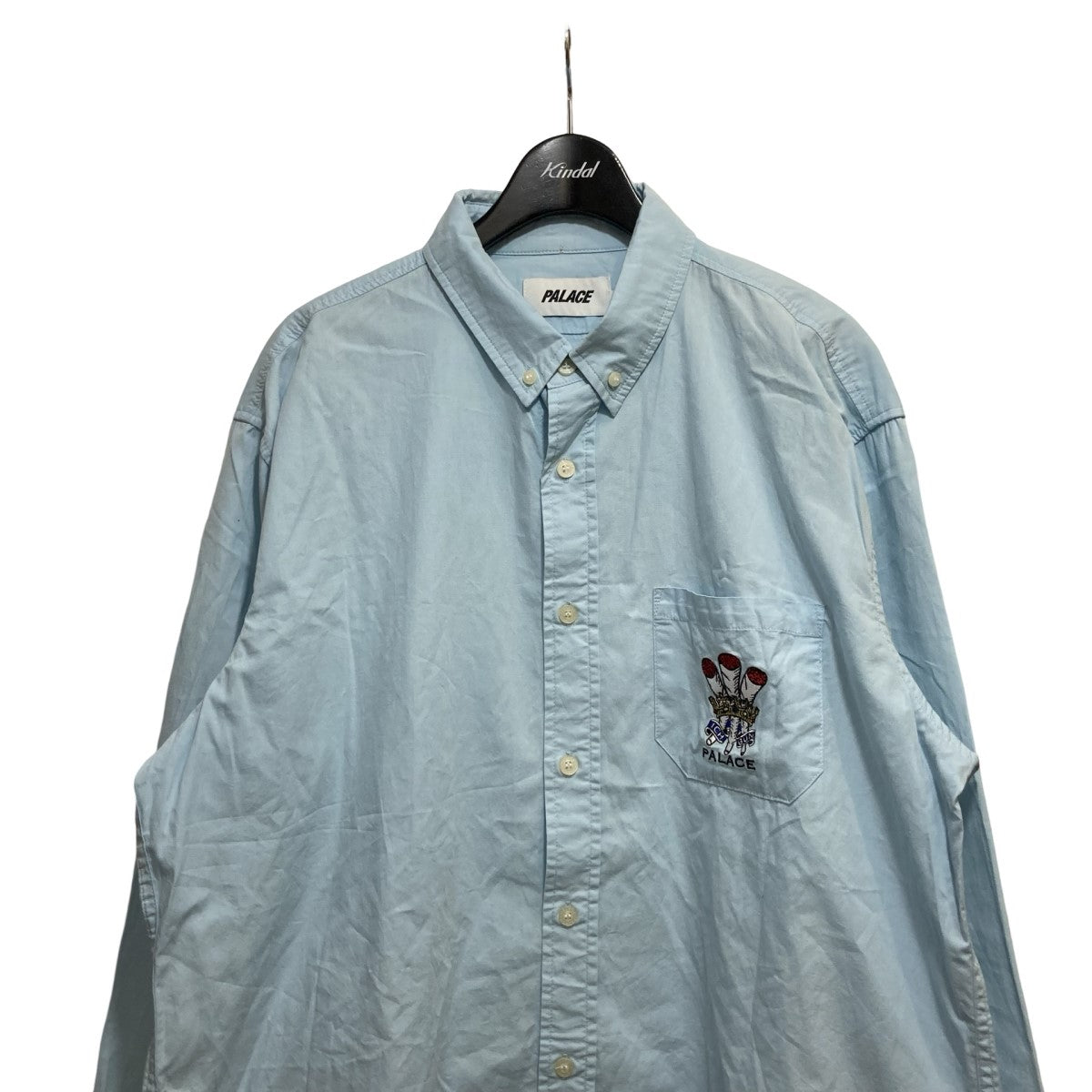 PALACE ICH BUN SHIRTエンブロイダリーシャツ 古着・中古-2枚目のアイテム画像