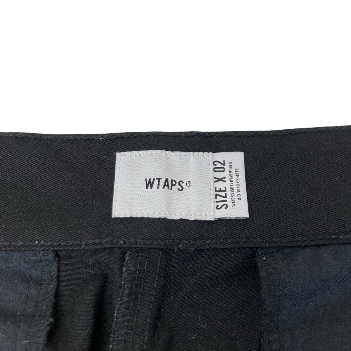 WTAPS(ダブルタップス) 21SSUNION TROUSERS COPO TWILLトラウザーズパンツ211BRDT-PTM03  211BRDT-PTM03 ブラック サイズ 2｜【公式】カインドオルオンライン ブランド古着・中古通販【kindal】