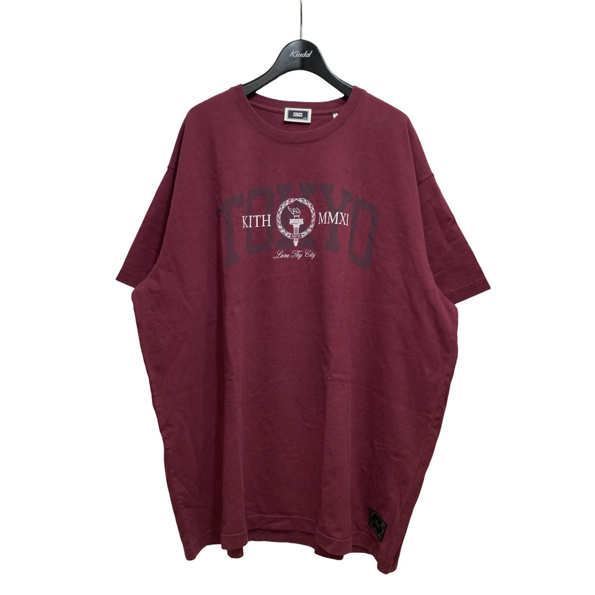 KITH(キス) Tokyo限定Tシャツ23-071-060-0001-3-0 23-071-060-0001-3-0 ワインレッド サイズ  XXL｜【公式】カインドオルオンライン ブランド古着・中古通販【kindal】