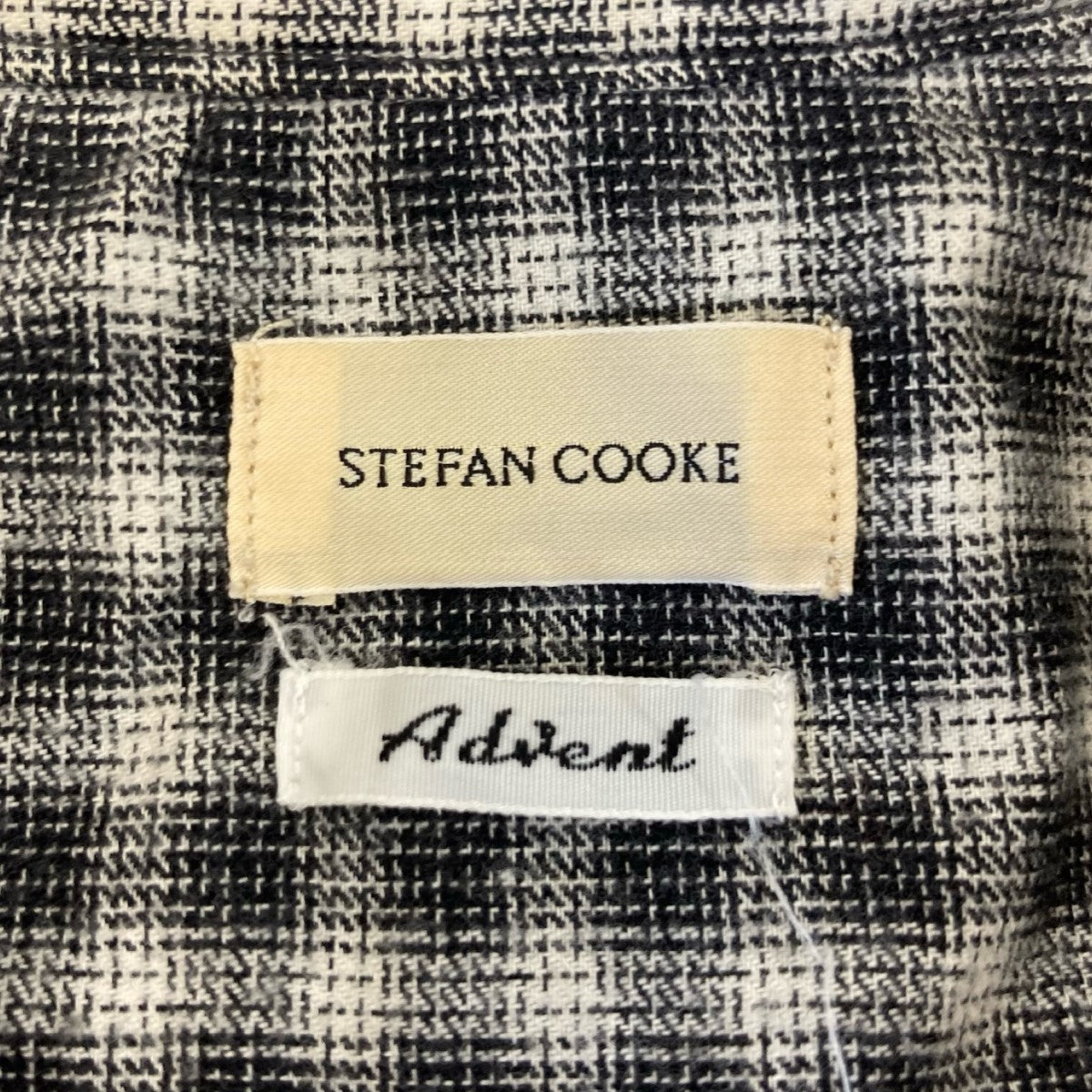 Stefan Cooke(ステファンクック) 21SScotton shirtチェックシャツSCSS21SH1 SCSS21SH1 グレー サイズ  M｜【公式】カインドオルオンライン ブランド古着・中古通販【kindal】