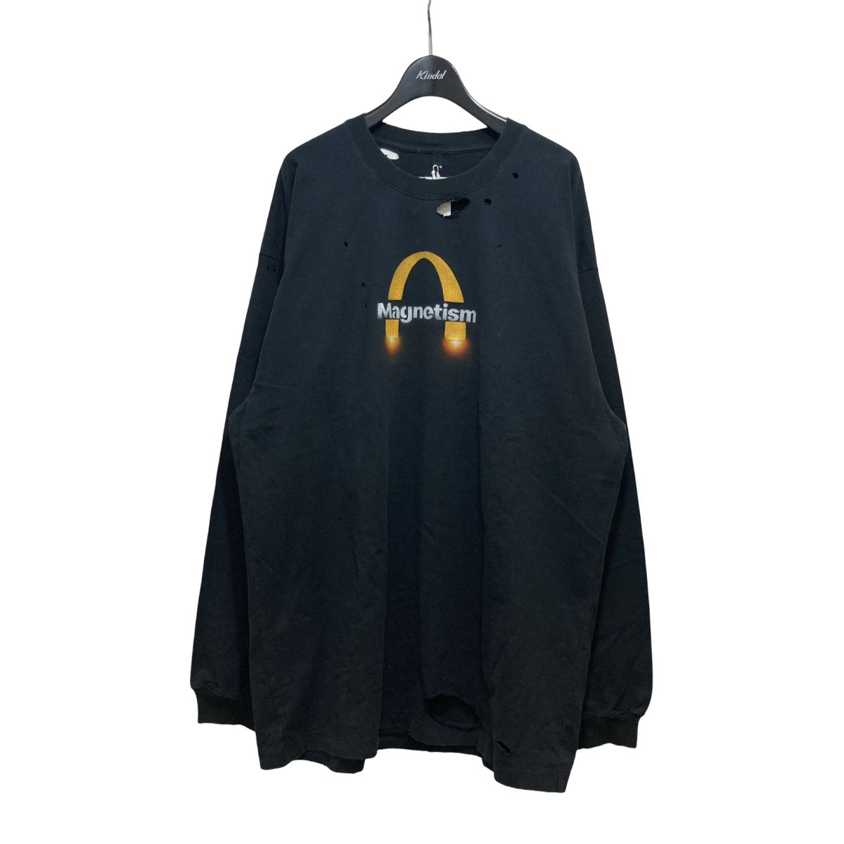 doublet(ダブレット) 24AWMAGNETIC LONG SLEEVE T-SHIRTプリントTシャツ24AW35CS338