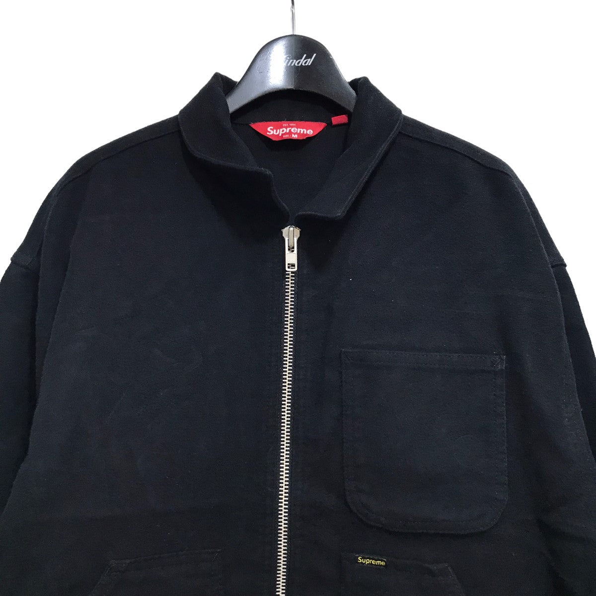 Supreme(シュプリーム) 23AW｢Moleskin Work Jacket｣ブラックジャケット ブラック サイズ  M｜【公式】カインドオルオンライン ブランド古着・中古通販【kindal】