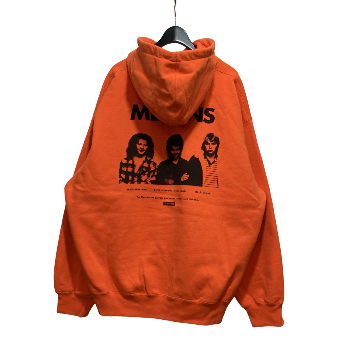 Supreme(シュプリーム) Melvins Hooded Sweatshirtプリントパーカー オレンジ サイズ  XL｜【公式】カインドオルオンライン ブランド古着・中古通販【kindal】