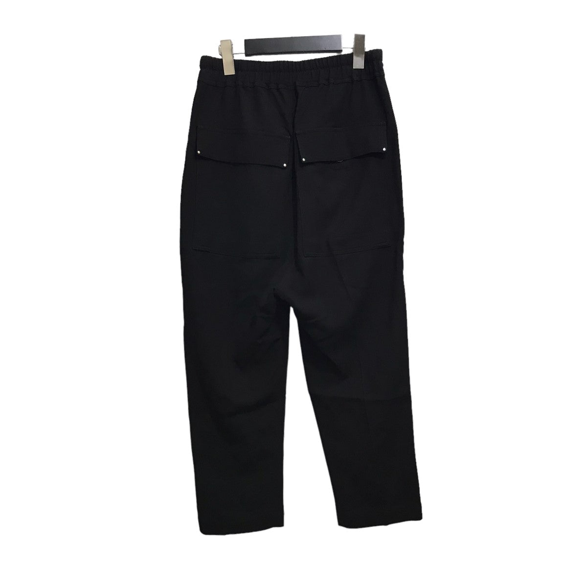 RICK OWENS(リックオウエンス) Drawstring Cropped Astaire Pants ドローストリングクロップドアジャスターパンツ  RO02A7303 ブラック サイズ 40｜【公式】カインドオルオンライン ブランド古着・中古通販【kindal】