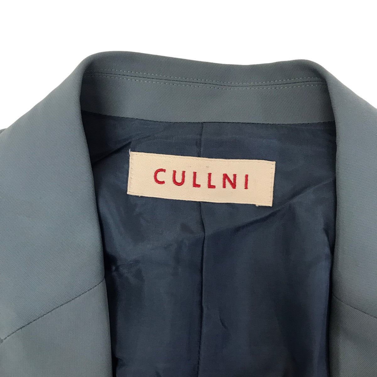 CULLNI(クルニ) テーラードジャケット 20-SS-001 グリーン サイズ 2｜【公式】カインドオルオンライン  ブランド古着・中古通販【kindal】