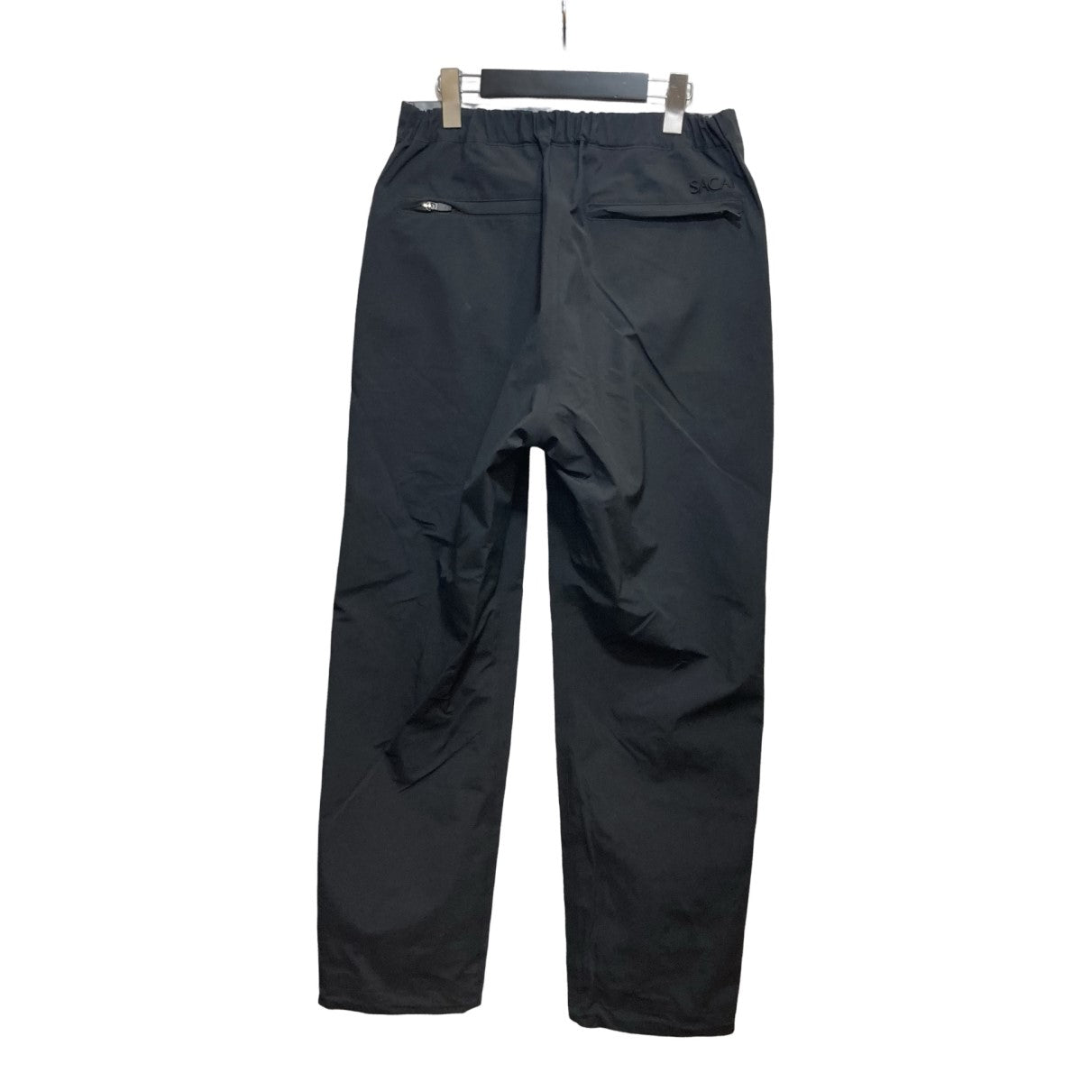 sacai(サカイ) Matte taffeta Breathable Waterproof Pantsナイロンパンツ23-03248M ブラック サイズ:1 メンズ パンツ 中古・古着