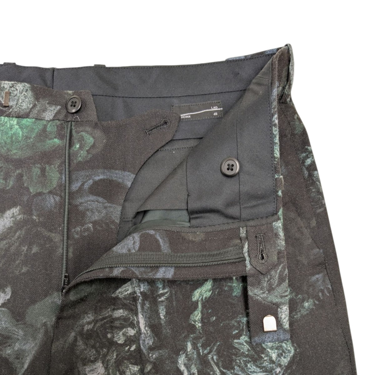 LAD MUSICIAN(ラッドミュージシャン) フラワースリムスラックスパンツ