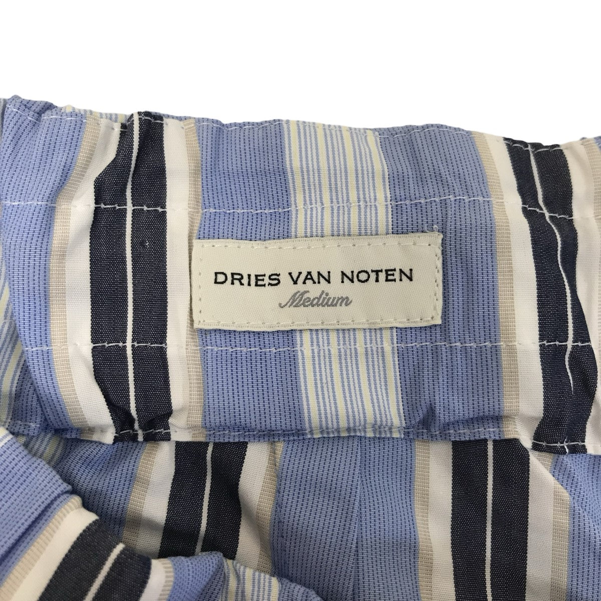 DRIES VAN NOTEN(ドリスヴァンノッテン) イージーストライプパンツ