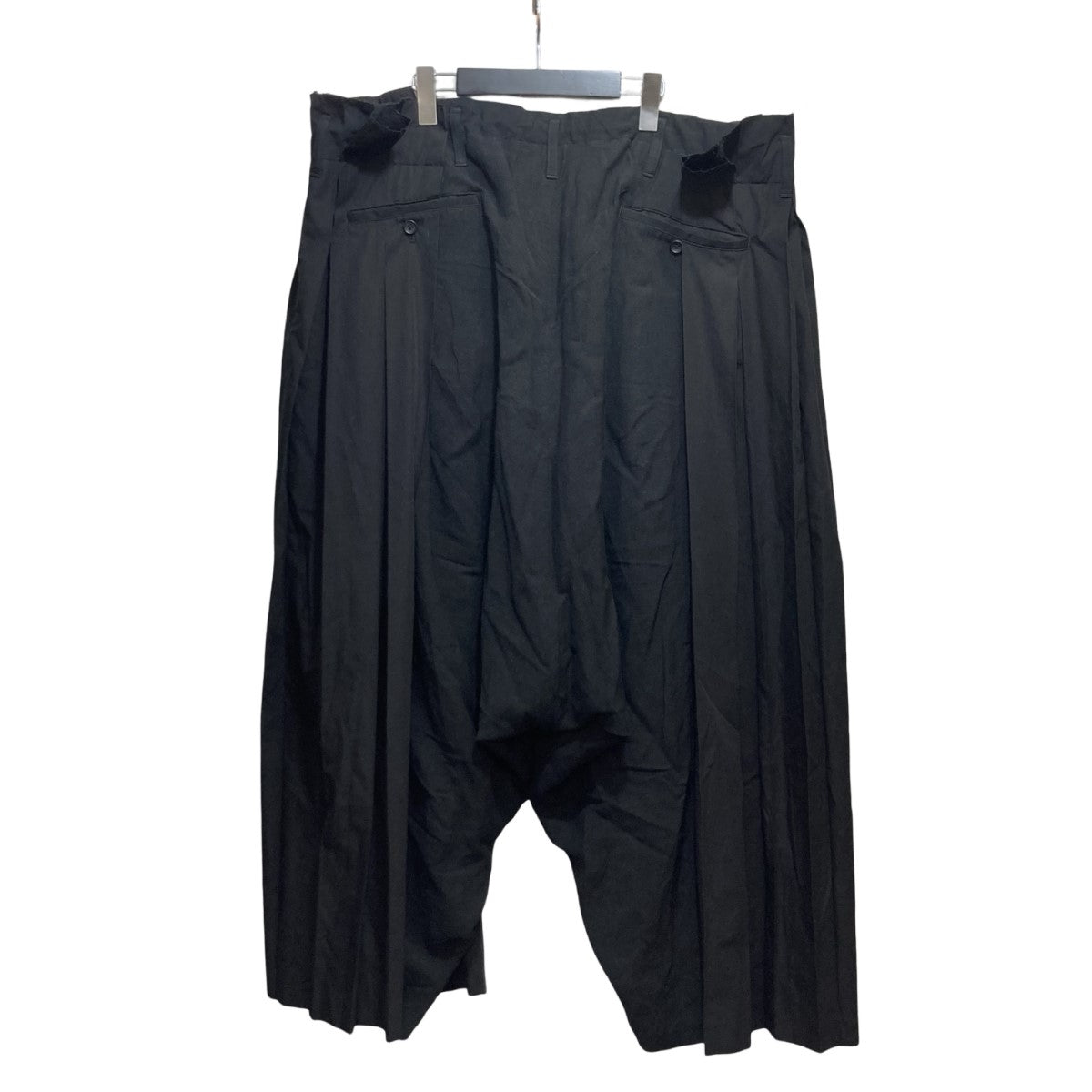 Yohji Yamamoto pour homme(ヨウジヤマモトプールオム) 24SSサルエルプリーツパンツHS-P74-825  HS-P74-825 ブラック サイズ 2｜【公式】カインドオルオンライン ブランド古着・中古通販【kindal】