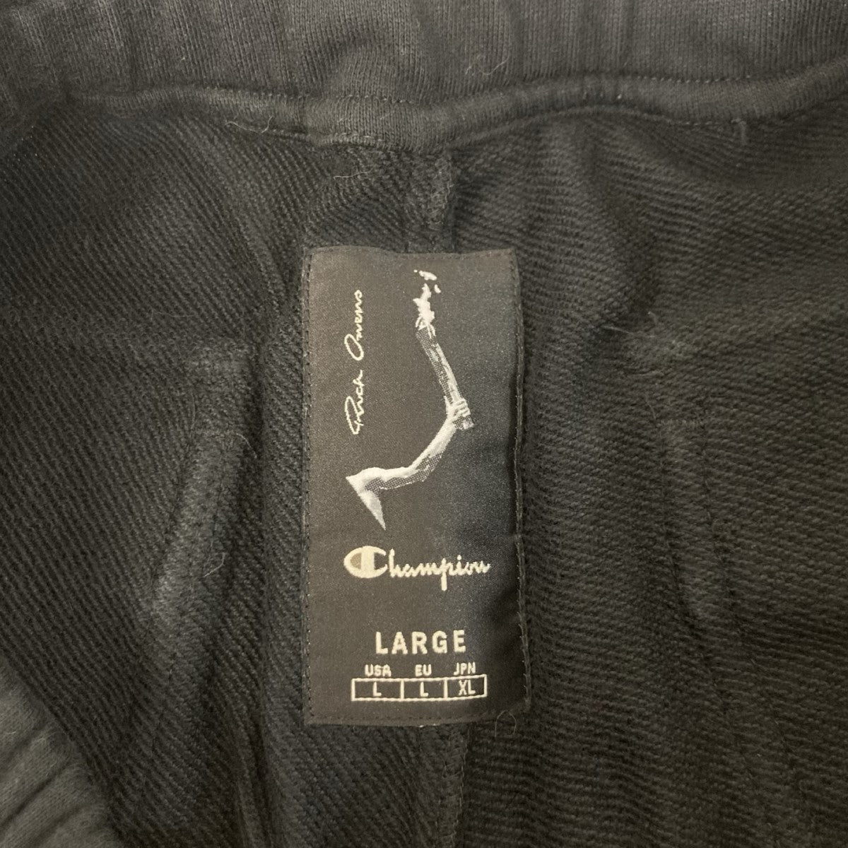 RICK OWENS×Champion スウェットパンツCM02C9247-CHEF CM02C9247