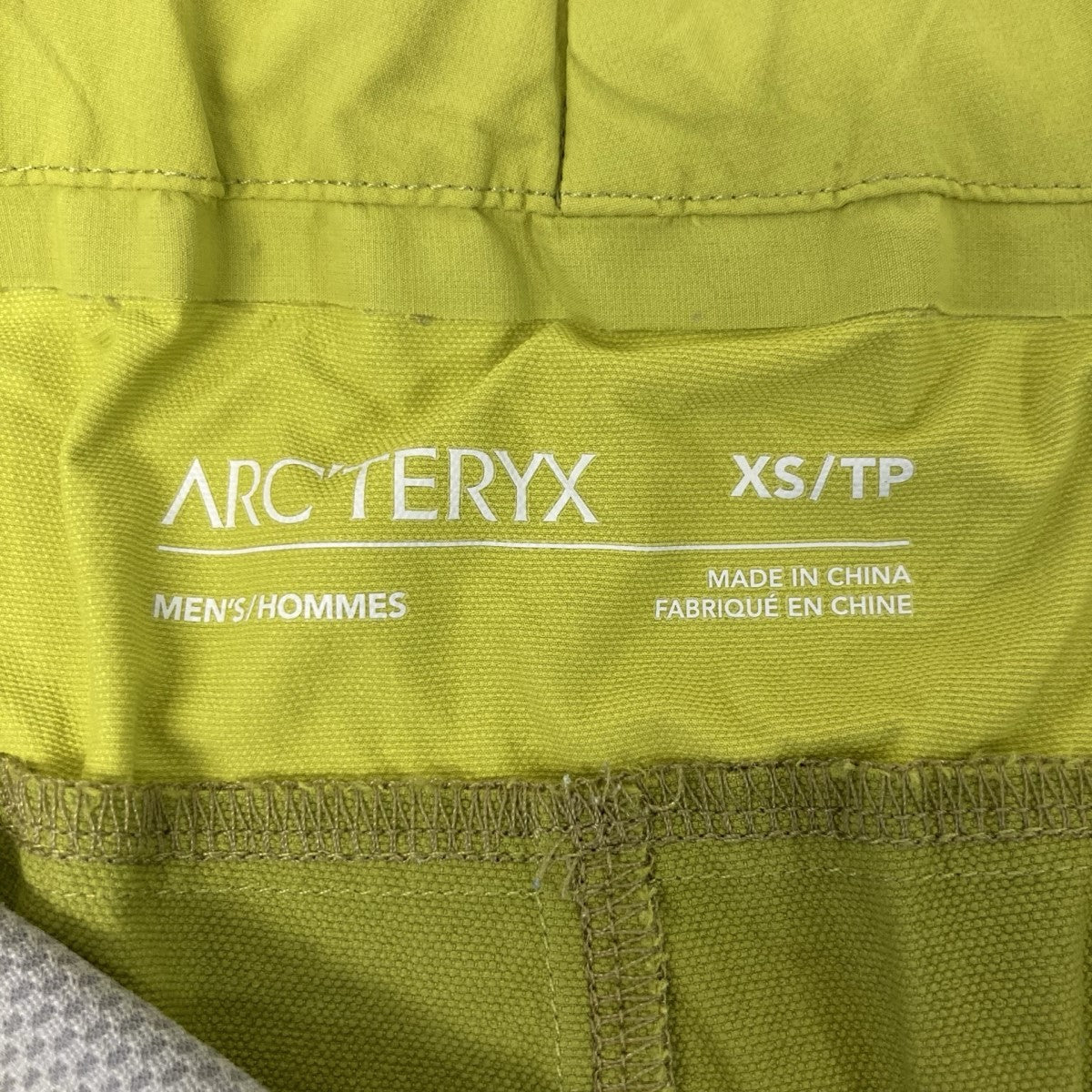 ARC'TERYX(アークテリクス) PALTZ CARGO PANTカーゴパンツ イエロー