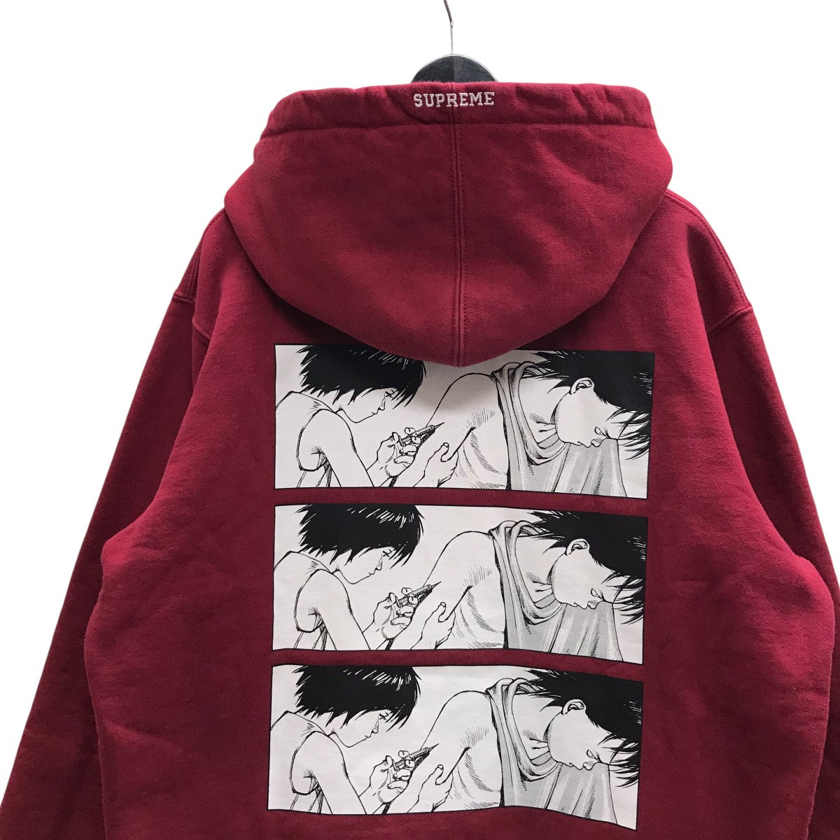 Supreme×AKIRA 17AWSyringe Zip up Hoodedジップフーディー レッド サイズ M｜【公式】カインドオルオンライン  ブランド古着・中古通販【kindal】