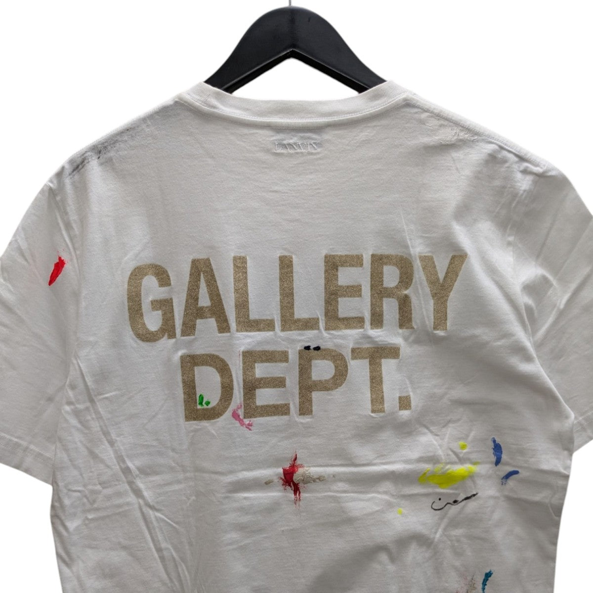 【完売必至】GALLERY DEPT. ダメージ加工 コットンTシャツ 完売必至】GALLERY DEPT. ダメージ加工 コットンTシャツ Tシャツ