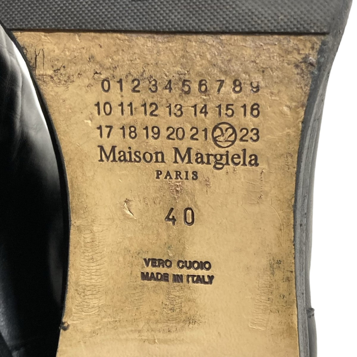 Maison Margiela(メゾンマルジェラ) 足袋ブーツ ブラック サイズ 40｜【公式】カインドオルオンライン  ブランド古着・中古通販【kindal】